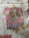 1991 Hulk Hogan Vintage Satin Trim Blanket