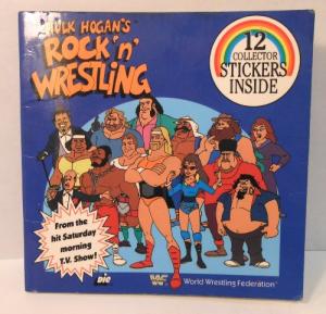 Hulk Hogan Rock N Wrestling Sticker Book