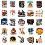 Hulk Hogan Wrestling Stickers Pack - 52 Vinyl Decals