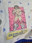 Vintage 1991 Hulk Hogan Wrestling Bed Blanket