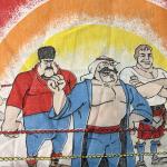 Hulk Hogan Rock N Wrestling Twin Bed Sheet