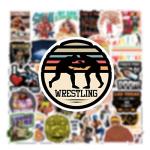Hulk Hogan Wrestling Stickers Pack - 52 Vinyl Decals