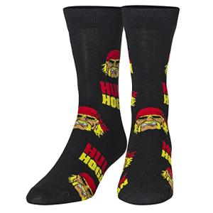 Hulk Hogan Fun Print Crew Socks - Size Large