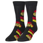Hulk Hogan Fun Print Crew Socks - Size Large