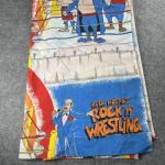 Hulk Hogan Retro Twin Bed Flat Sheet 1985