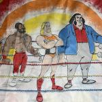 Hulk Hogan Rock N Wrestling Twin Bed Sheet