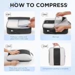 Compression Packing Cubes Set for Easy Travel