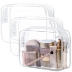 PACKISM TSA Approved Clear Toiletry Bags - 3 Pack
