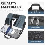 Large Travel Garment Bag with Shoulder Strap