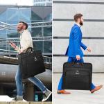 Large Travel Garment Bag with Shoulder Strap