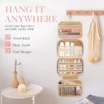 HOTOR Hanging Toiletry Bag - Spacious & Waterproof