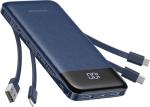 Charmast Portable Charger with Built-in Cables 10000mAh