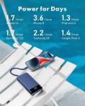 Charmast Portable Charger with Built-in Cables 10000mAh
