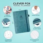Clever Fox Travel Journal & Itinerary Planner