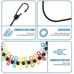 Portable Retractable Clothesline with 12 Clips