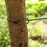 Portable Retractable Clothesline with 12 Clips