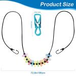 Portable Retractable Clothesline with 12 Clips
