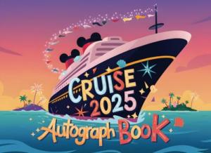 2025 Cruise Autograph Book for Kids' Memories