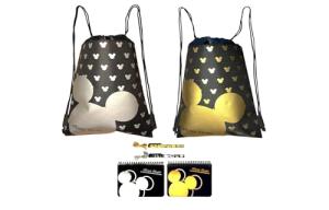 Mickey Mouse Backpack Set with Autograph Books & Pens