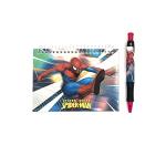 Spiderman Spiral Notebook Autograph Book with Pen