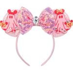 Pink Sequin Halloween Mouse Ears Headband