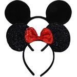 FANYITY Christmas Mouse Ears Headbands, 2 Pack