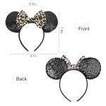 Leopard Mouse Ears Headband for Fun Events