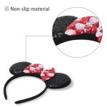Sequin Mouse Ears Headbands for Travel Fun