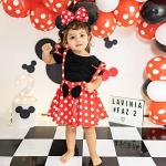 Shiny Polka Dot Mouse Ears Headband for Cosplay