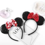 Sequin Mouse Ears Headbands for Travel Fun