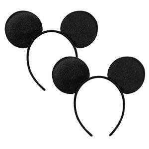 Black Mouse Ears Headband Set for Kids
