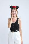 FANYITY Christmas Mouse Ears Headbands, 2 Pack