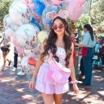 Pink Velvet Mouse Ears Bow Headband for Festivals