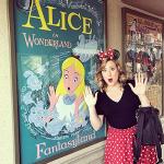 Polka Dot Mouse Ear Headband with Sequin Bow