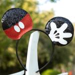 Double-Sided Sequin Mouse Ears Headband for Kids