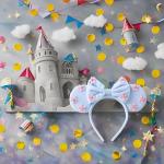 Sky Blue Mouse Ear Hairband for Disney Lovers