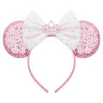 Glitter Minnie Mouse Ears Headband for Women