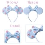 Sky Blue Mouse Ear Hairband for Disney Lovers