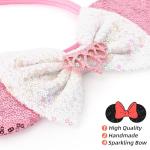 Glitter Minnie Mouse Ears Headband for Women