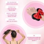 Velvet Mouse Ear Scrunchies for Kids and Women