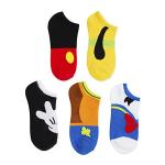 Disney Mickey Mouse Women's No Show Socks Set