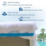 UHUZZ Towel Bands for Beach and Cruise Chairs