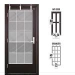 Large Mesh Over-the-Door Organizer with 15 Pockets