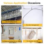 DIYMAG Heavy Duty Magnetic Hooks - 20 Pack