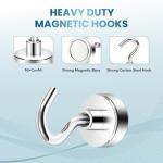 Neosmuk Heavy Duty Magnetic Hooks for Travel
