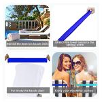 Towel Bands for Beach and Pool Chairs - 4 Pack