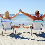 Towel Bands for Beach and Pool Chairs - 4 Pack