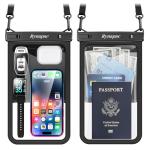 Large Waterproof Phone Pouch Bag - 2 Pack