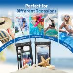 Large Waterproof Phone Pouch Bag - 2 Pack