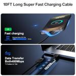 25W Fast Charger with 10FT Type C Cable